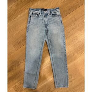Abercrombie & Fitch Vintage Stretch Straight Blue Jeans Mens 31w 32L $80